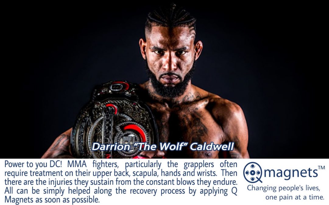 Injury recovery for MMA Bellator champ helped along with Q Magnets
