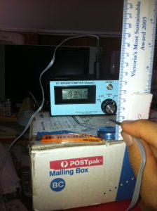 Magnetic dosimetry