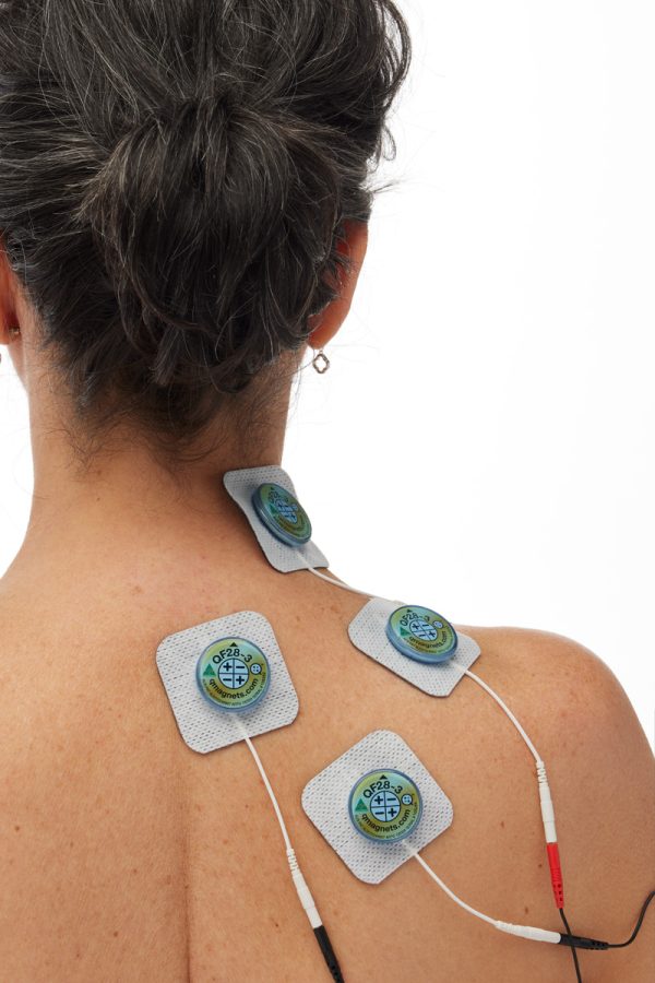 tens machine and q magnets therapy electric stimulation