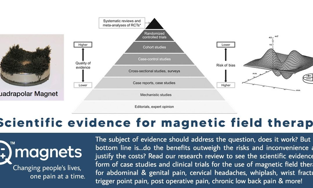 Scientific evidence for magnetic field therapy