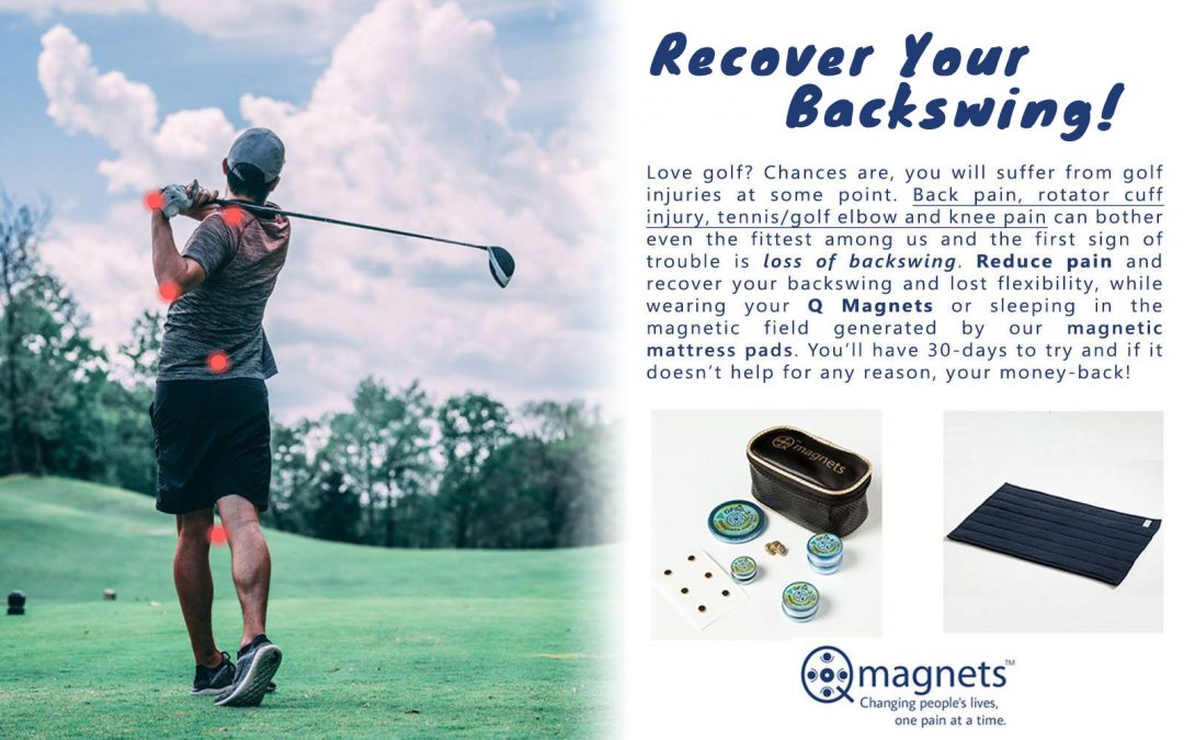 Improve Golf Performance & Reduce Pain with Q Magnets
