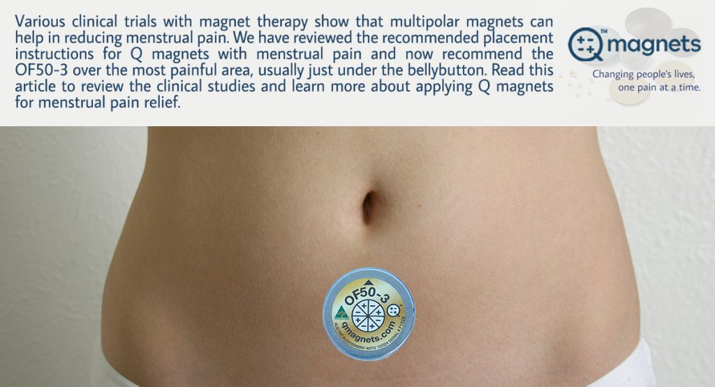 menstrual pain magnetic therapy