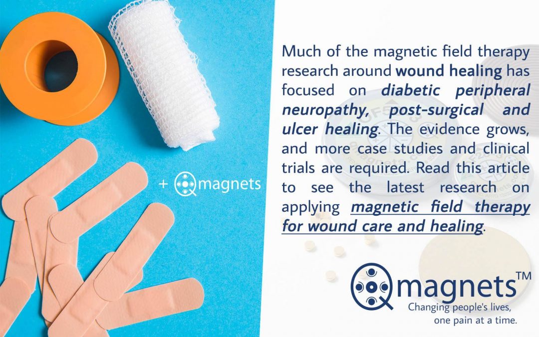 Wound healing from static magnetic fields